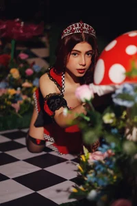 Maiia_Cute Halloween 2024 🎃 Alice in Wonderland Pic 7