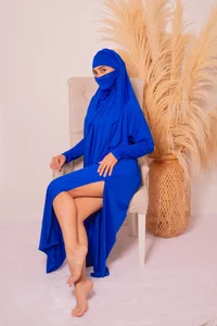 DinaNoor Today I am not a dream... I am a temptation wrapped in royal blue 💙✨ Pic 7