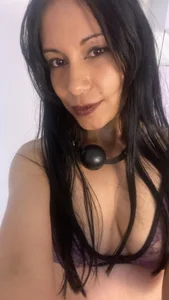 Melizaa_rose MIRROR GAG BALL BDSM GIRL Pic 3
