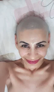 hotSANDRA_STARR April 2024 SHAVE HEAD YEAR 2024 great to receive tokens🐰🐔🐛 Pic 2