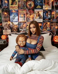 Catvalentine_🔪Cosplay Chucky🖤图片 4