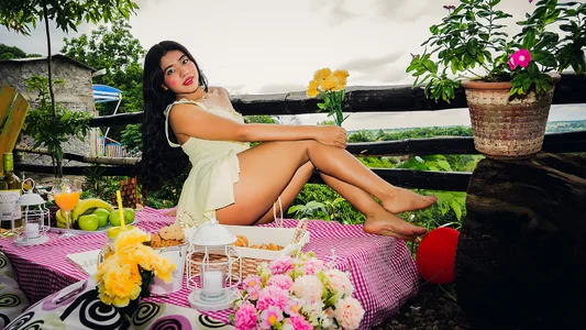 Harmony_Malkova sexy cute picnic day Pic 3