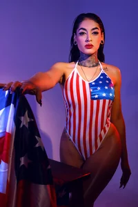 danna_berlin_ Red, white & so horny Pic 4