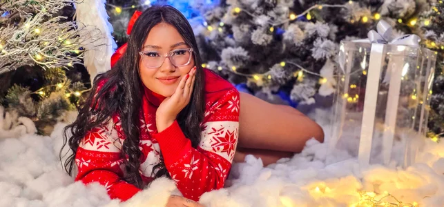 AmberLewis_ Sexy Christmasss Bilde