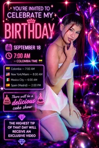 💦🎉🎈Come to my birthday party❤️💦💫🎉🎈 de zoeecarter_  Imagens