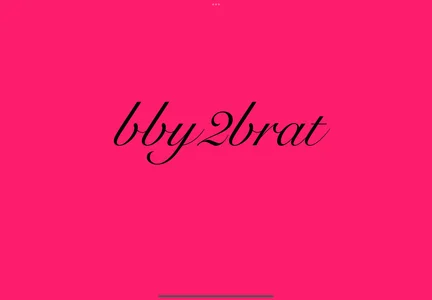 bby2brat's photo