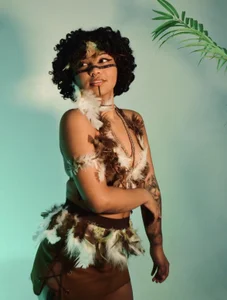 zafiraquartz My indigenous costume 🤗❤️ Immagine 