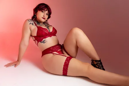 Manicgiiirl ❤️🔥 Red Lace Obsession ❤️🔥 Pic 3