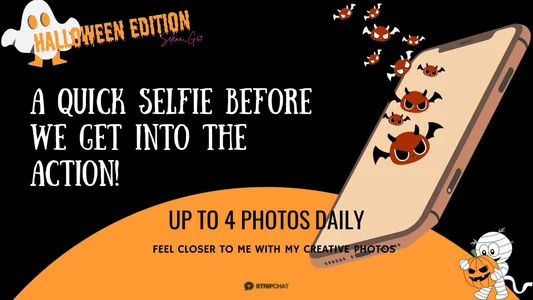 Selena_G69 HALLOWEEN EDITION / A quick selfie before we get into the action! Pic