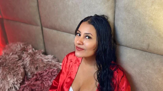 Mila-Novak sexy with my red bathrobe Pic 4