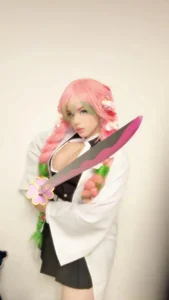 Miamontoya 🎃Love Hashira💟COSPLAY MITSURI KANROJI BIGBOOBS Foto