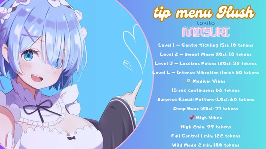 tokito_mitsuri I brought a new toy to my pleasure list for us to enjoy together, love. Ask me about it. Immagine 