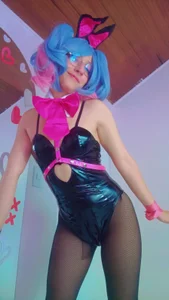 mitsuri_nyxRabbit Miku 💙🩷🖤图片 5