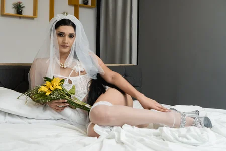 Cataleya_divine The day of our wedding🌼 👰 💍 💑 รูป  7