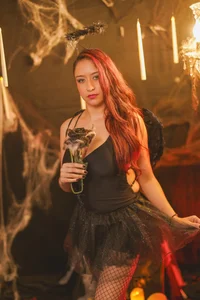 Dulcesexy__: Heaven in Shadows 🎃🖤 ( 5 фото)