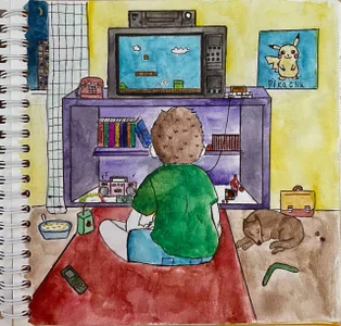 Zdjęcia Lina_Brownie My sketchbook drawings:  7