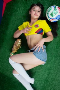 Zoe_swan Colombia 💛💙💝  6 снимка