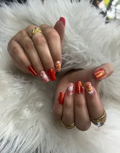 AmaraVelin Christmas nails Foto 2