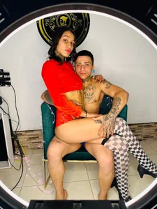dereck_sofias sexy red couple sexfoto 8