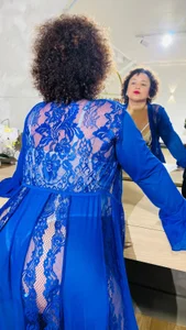 linda_rios_ The color of elegance ... and sin. 💙 Pic 3