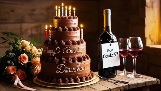 ladydiavolasquirt For my birthday 2025 ❤️ Foto