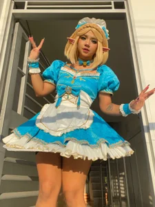 Petit-Rosse 🩵 ZELDA MAID 🩵☕️ Pic 5