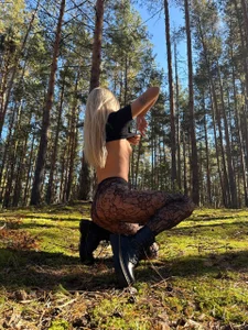 In forest