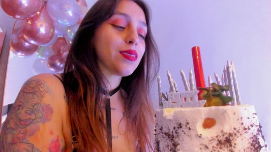 JulianaCarterのMy Bday March 7th🎈 😈🎁✨🌈🥳の 3枚の写真