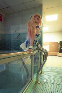 koshkasenpai Marin Kitagawa bunny swimpool Pic 2