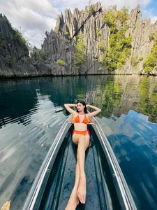 Ms_Monica Coron palawan lake Hình 4