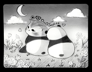__Fubao__ Where all the cuteness comes together 🐼✏️💚 Pic 9