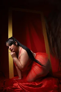 Keyla_Smitth crimson red Pic 8