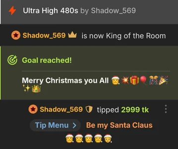 swt_shadow THANK YOU SO MUCH MY LOVELY SANTA(KING SHADOW)😘🥰❤️👑👑🤩🎁🎁🧑‍🎄🧑‍🎄🧑‍🎄🧑‍🎄 . fénykép