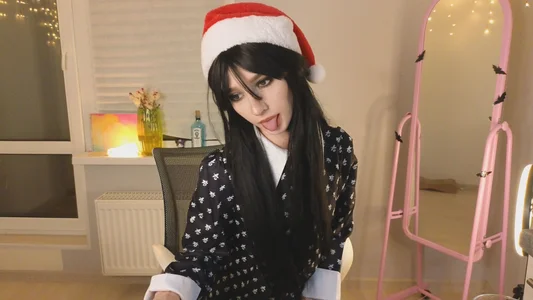 sweetuniporn Wednesday Addams cosplay🖤 Pic 4