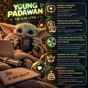 -BabyYoda FAN CLUB and CARD game RULES Pic