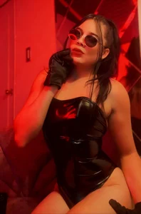 Isadoraallen_r_ BLACK LEATHER ♥ slika 4