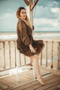 justtess Concert at sea shoot Pic