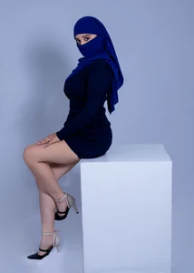 _Malak's You saw me blue, desire deflected me 🔥💙 Sex Photo 1