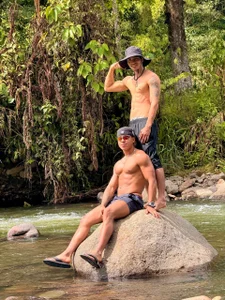 StraightFriends69's Men, something better than chilling in the river? Sex Photo 1