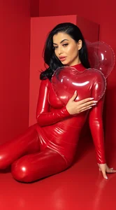 ❤️ Valentine’s Special – The Lady in Red ❤️ od JoAnneCherry  8 snímek