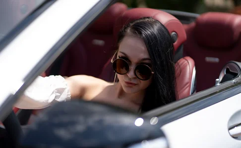 HotBustyBabeX My new car Poză 5