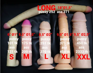 godsgifts1 dildo sizes Pic