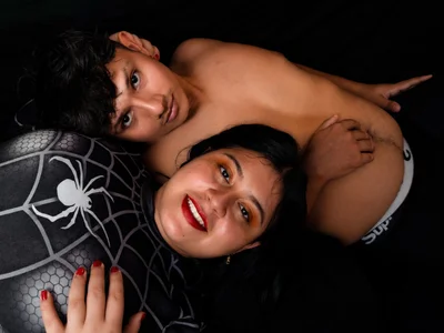 ParejaCurvy20 Spider girl and his boyfriend 😈😍 slika
