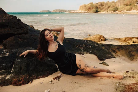 black silk and the sea🌊💧 de _Tessa_May_  8 Imagens