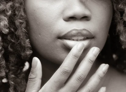 a very beautiful black woman