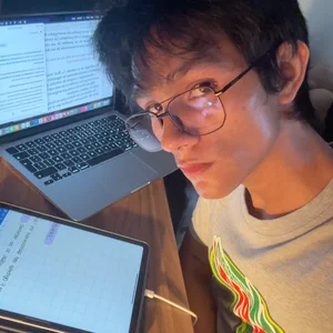 Angel_bunny2 Studying 📚 Pic