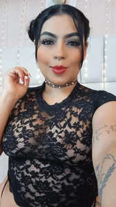 kiana_cream sexy lingerie black Pic 3