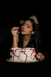 Today I celebrate my life... and all the desire it provokes 😈✨ de _kyraa_  Imagens