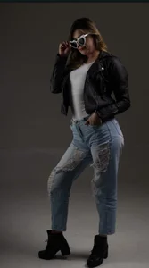 Chanelll_Taylorr_ kullanıcısının Rocker style with somewhat subtle and sophisticated leather jacket albümü -  7 fotoğraf