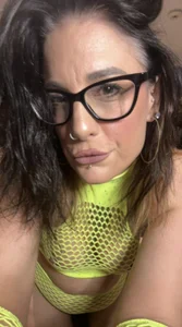 Itsivybelle_filthymilfuk Fishnet Neon Green Foto 3